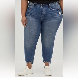 Torrid Straight Classic Denim High-Rise Jeans Size 30R Ankle Medium Wash Stretch